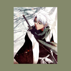 Свитшот хлопковый мужской Hitsugaya Toshiro, цвет: авокадо — фото 2