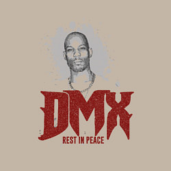 Свитшот хлопковый мужской DMX - Rest In Peace, цвет: миндальный — фото 2