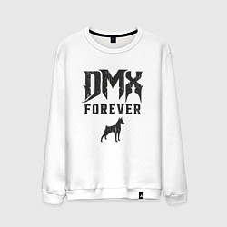 Свитшот хлопковый мужской DMX Forever, цвет: белый