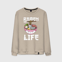 Мужской свитшот Ramen life