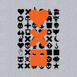 Свитшот хлопковый мужской Love Death & Robots, цвет: меланж — фото 2