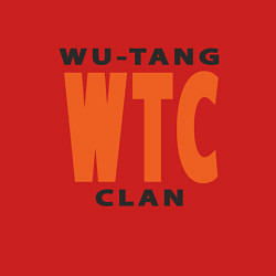 Свитшот хлопковый мужской Wu-Tang WTC, цвет: красный — фото 2