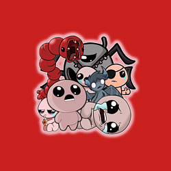 Свитшот хлопковый мужской The binding of Isaac, цвет: красный — фото 2