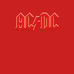 Свитшот хлопковый мужской ACDC, цвет: красный — фото 2