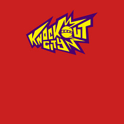 Свитшот хлопковый мужской Knockout City Logo Логотип, цвет: красный — фото 2