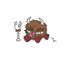 Свитшот хлопковый мужской Честер dont starve, цвет: белый — фото 2