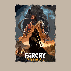 Свитшот хлопковый мужской FARCRY PRIMAL, цвет: миндальный — фото 2