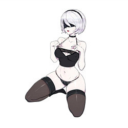 Свитшот хлопковый мужской Nier 2b, цвет: белый — фото 2