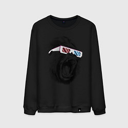 Мужской свитшот Дикая горилла