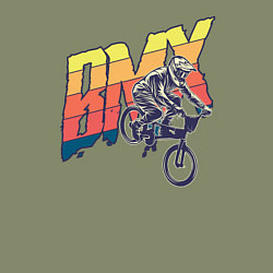 Свитшот хлопковый мужской BMX, цвет: авокадо — фото 2