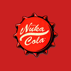 Свитшот хлопковый мужской Nuka Cola Fallout, цвет: красный — фото 2