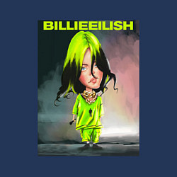 Свитшот хлопковый мужской BILLIE EILISH БИЛЛИ АЙЛИШ Z, цвет: тёмно-синий — фото 2