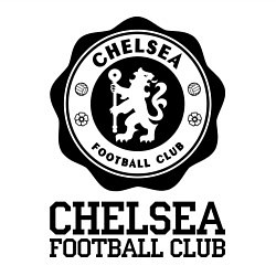 Свитшот хлопковый мужской Chelsea FC: Emblem, цвет: белый — фото 2
