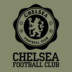 Свитшот хлопковый мужской Chelsea FC: Emblem, цвет: авокадо — фото 2