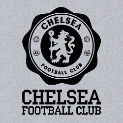 Свитшот хлопковый мужской Chelsea FC: Emblem, цвет: меланж — фото 2