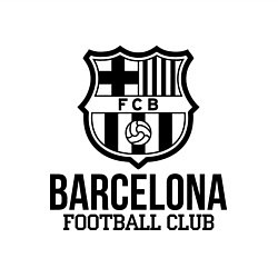 Свитшот хлопковый мужской Barcelona FC, цвет: белый — фото 2