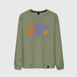 Свитшот хлопковый мужской NBA - Suns, цвет: авокадо