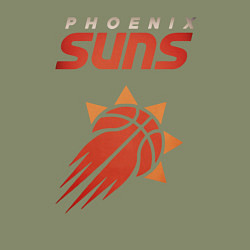 Свитшот хлопковый мужской Phoenix Suns, цвет: авокадо — фото 2