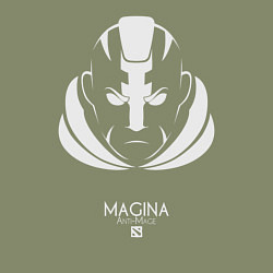 Свитшот хлопковый мужской Anti-Mage из Доты 2 Magina, цвет: авокадо — фото 2