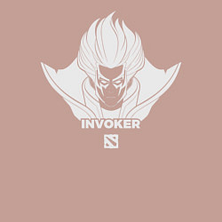 Свитшот хлопковый мужской Invoker из Доты 2, цвет: пыльно-розовый — фото 2