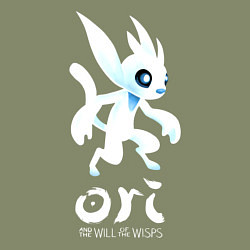 Свитшот хлопковый мужской Ori and the Will of the Wisps, цвет: авокадо — фото 2