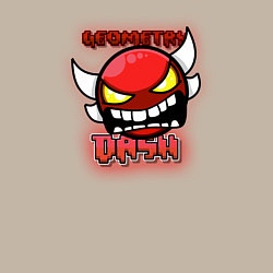 Свитшот хлопковый мужской Geometry Dash, цвет: миндальный — фото 2