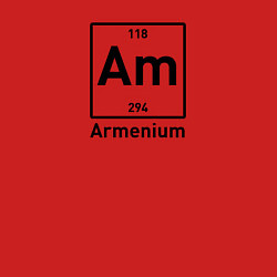 Свитшот хлопковый мужской Am -Armenium, цвет: красный — фото 2