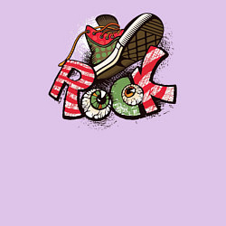 Свитшот хлопковый мужской Rock Star, цвет: лаванда — фото 2