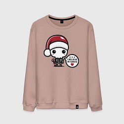Мужской свитшот I believe in Santa