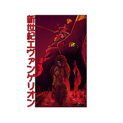 Свитшот хлопковый мужской ЕВАНГЕЛИОН РОБОТ EVANGELION ROBOT, цвет: белый — фото 2