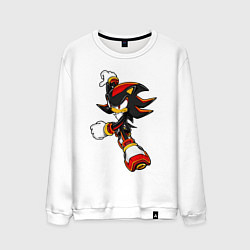 Свитшот хлопковый мужской SonicSW, цвет: белый