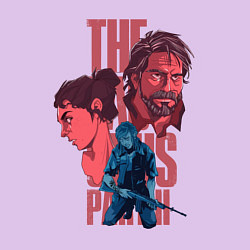 Свитшот хлопковый мужской The Last of Us Part II, цвет: лаванда — фото 2