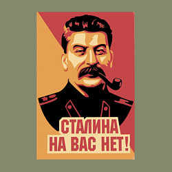 Свитшот хлопковый мужской Сталина на вас нет, цвет: авокадо — фото 2