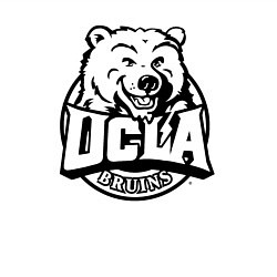 Свитшот хлопковый мужской UCLA, цвет: белый — фото 2