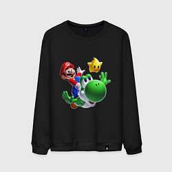 Мужской свитшот Mario&Yoshi