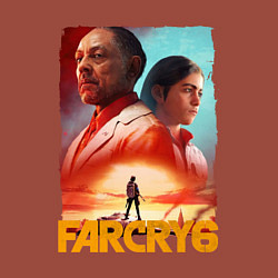 Свитшот хлопковый мужской FAR CRY 6 ФАР КРАЙ 6 ПОСТЕР, цвет: кирпичный — фото 2
