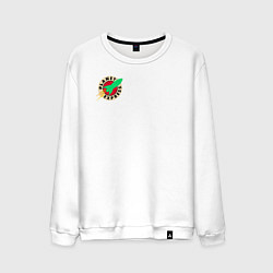 Свитшот хлопковый мужской Футурама - Межпланетный экспресс, цвет: белый