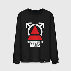 Мужской свитшот 30 Seconds To Mars Logo