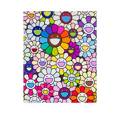 Свитшот хлопковый мужской Field of Flowers Мураками, цвет: белый — фото 2