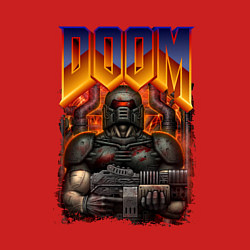 Свитшот хлопковый мужской DOOM 64, цвет: красный — фото 2