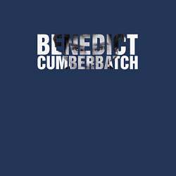 Свитшот хлопковый мужской Benedict Cumberbatch, цвет: тёмно-синий — фото 2