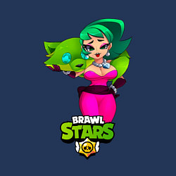 Свитшот хлопковый мужской LOLA brawlstars разрушитель, цвет: тёмно-синий — фото 2