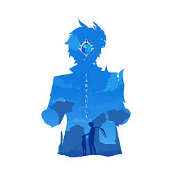 Свитшот хлопковый мужской Чайльд Тарталья Tartaglia, цвет: белый — фото 2