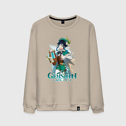Мужской свитшот Венти Venti Genshin Impact
