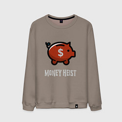 Мужской свитшот Money Heist Pig