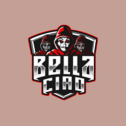 Свитшот хлопковый мужской Bella Ciao Style, цвет: пыльно-розовый — фото 2