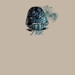 Свитшот хлопковый мужской Jiok демон, цвет: миндальный — фото 2