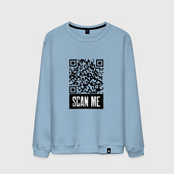 Мужской свитшот QR Scan