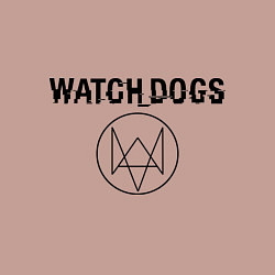 Свитшот хлопковый мужской Watch Dogs, цвет: пыльно-розовый — фото 2