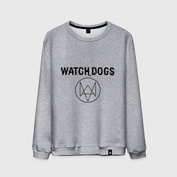 Свитшот хлопковый мужской Watch Dogs, цвет: меланж